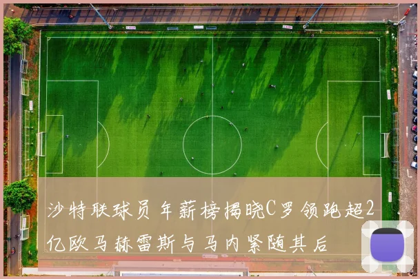 沙特联球员年薪榜揭晓C罗领跑超2亿欧马赫雷斯与马内紧随其后